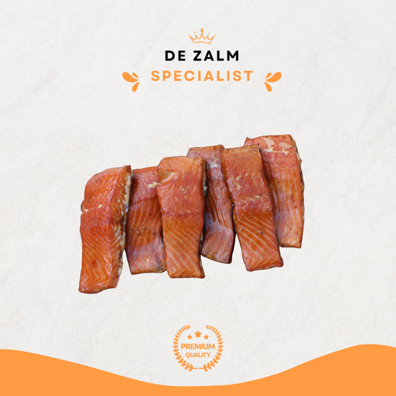 Warm Gerookte Zalm Losse Mootjes Naturel